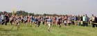 Start of the under-11s at the Sherman Cup, Hedley Farm, Tanfield,  County Durham.